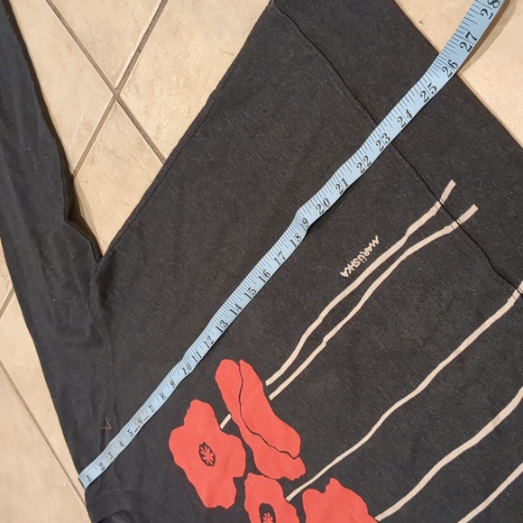 Marushka Poppy Hand Printed Sweatshirt Size XL - Picture 4 of 5